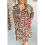 IN STOCK Taylor Dress - Mocha Floral | Women's Dress