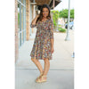 IN STOCK Taylor Dress - Mocha Floral | Women's Dress