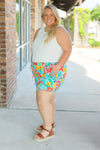 IN STOCK Sienna Skort - Tropical Floral Mix