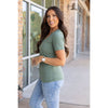 IN STOCK Olivia Tee - Sage | Women's Short Sleeve FINAL SALE