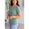 IN STOCK Olivia Tee - Sage | Women's Short Sleeve FINAL SALE