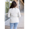 IN STOCK Leah Long Sleeve Top - Light Grey | Women's Casual Top