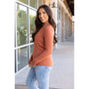 IN STOCK Leah Long Sleeve Top - Pumpkin | Women's Casual Top FINAL SALE