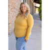 IN STOCK Leah Long Sleeve Top - Mustard | Women's Casual Top FINAL SALE