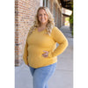 IN STOCK Leah Long Sleeve Top - Mustard | Women's Casual Top FINAL SALE