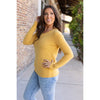 IN STOCK Leah Long Sleeve Top - Mustard | Women's Casual Top FINAL SALE