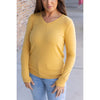 IN STOCK Leah Long Sleeve Top - Mustard | Women's Casual Top FINAL SALE