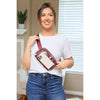 IN STOCK Clear Bag - Wine | Women's Crossbody Bag