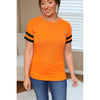 Kylie Tee - Cincinnati Orange and Black | Women's Top