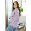 IN STOCK Cable Knit Jacket - Lavender