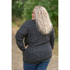 IN STOCK Brittney Button Sweater - Charcoal | Women's Long Sleeve FINAL SALE