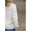 IN STOCK Cozy Striped Sweater - Natural