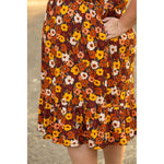 IN STOCK Bailey Dress - Brown Fall Floral FINAL SALE