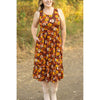 IN STOCK Bailey Dress - Brown Fall Floral FINAL SALE