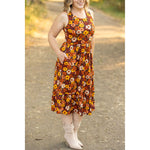 IN STOCK Bailey Dress - Brown Fall Floral FINAL SALE