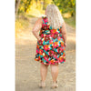 IN STOCK Kelsey Tank Dress - Bold Magenta Floral FINAL SALE