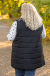 IN STOCK Harlow Long Vest - Black