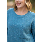 IN STOCK Confetti Sweater - Blue