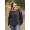 IN STOCK Confetti Sweater - Charcoal