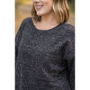 IN STOCK Confetti Sweater - Charcoal