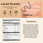 Cacao Beauty Vegan Collagen Boost Hot Cocoa Blend