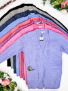 IN STOCK Madison Cozy Cardigan - Stormy Clouds