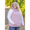 IN STOCK Zoey ZipCowl - Pink and Blush Floral