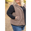 IN STOCK Corduroy Vest - Mocha FINAL SALE