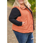 IN STOCK Corduroy Vest - Pumpkin FINAL SALE