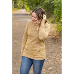 IN STOCK Hannah Pocket Pullover - Mustard FINAL SALE