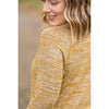 IN STOCK Hannah Pocket Pullover - Mustard FINAL SALE