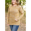 IN STOCK Hannah Pocket Pullover - Mustard FINAL SALE