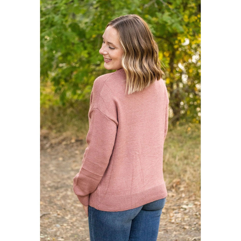 IN STOCK Molly Sweater - Mauve