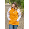 IN STOCK Zoey ZipCowl - Mustard and Harvest Floral FINAL SALE