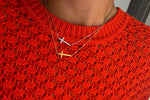 MEDIUM CROSS NECKLACE