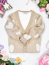 IN STOCK Sweetheart Cardigan - Tan