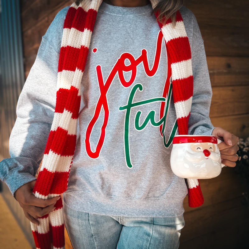 joyful crewneck