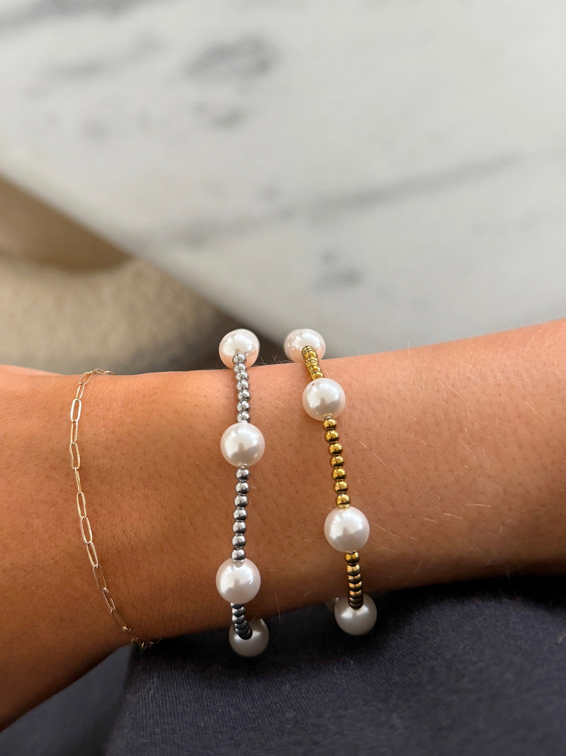 PEARL BEADED BRACELETS