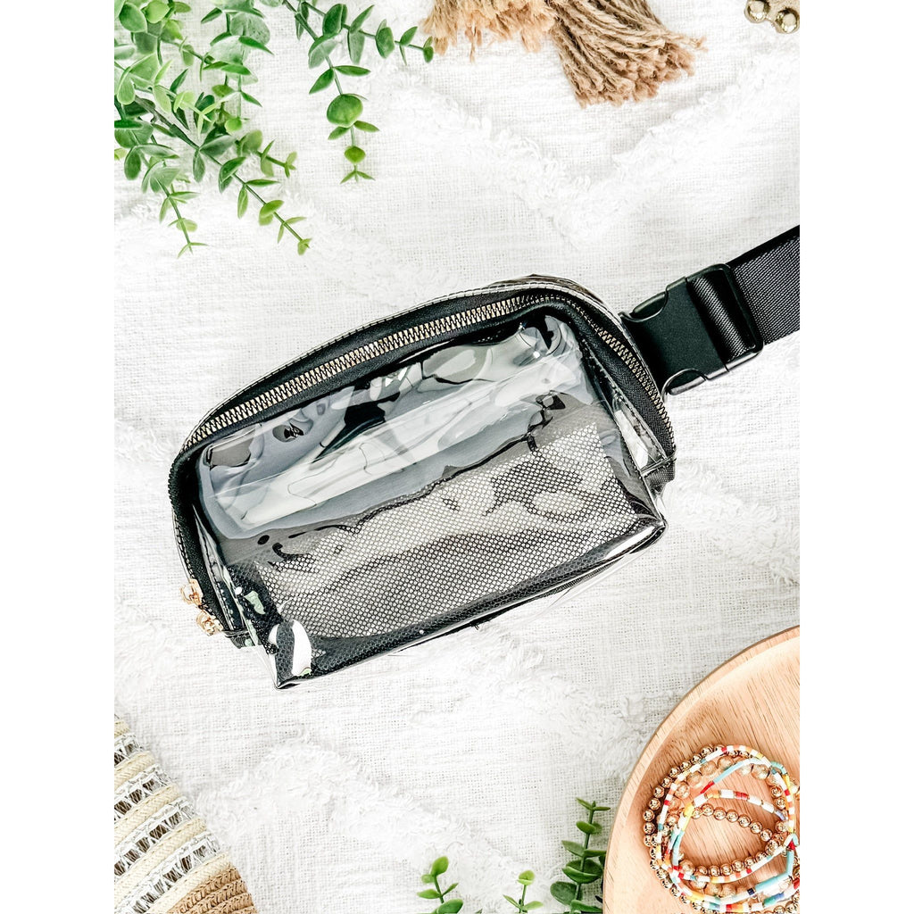 Clear Bag - Black | Women's Crossbody Bag