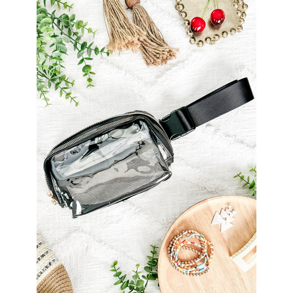 Clear Bag - Black | Women's Crossbody Bag