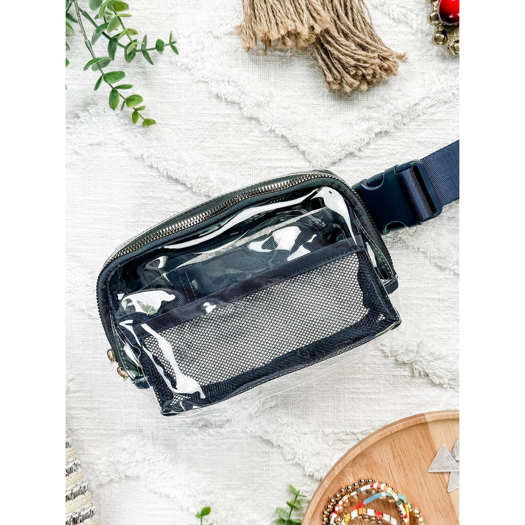 Clear Bag - Navy | Women's Crossbody Bag