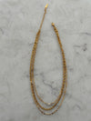 TRIPLE LAYERED NECKLACE