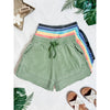 IN STOCK French Terry Stevie Shorts - Desert Flower | Women's Casual Shorts FINAL SALE