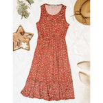 IN STOCK Bailey Dress - Rust Floral | Women's Tank Dress