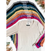 IN STOCK Leah Long Sleeve Top - White | Women's Casual Top