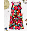 IN STOCK Kelsey Tank Dress - Bold Magenta Floral FINAL SALE