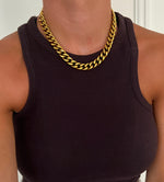 CHUNKY GOLD NECKLACE