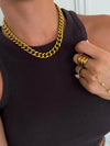 CHUNKY GOLD NECKLACE