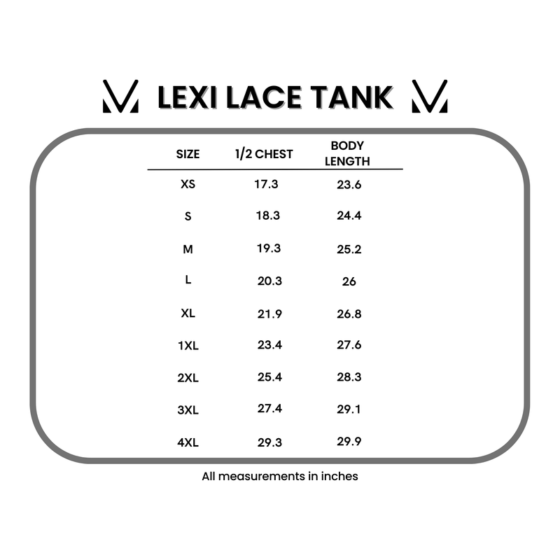IN STOCK Lexi Lace Tank - Orange