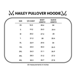 IN STOCK Hailey Pullover Hoodie - Teal Floral Pattern Mix